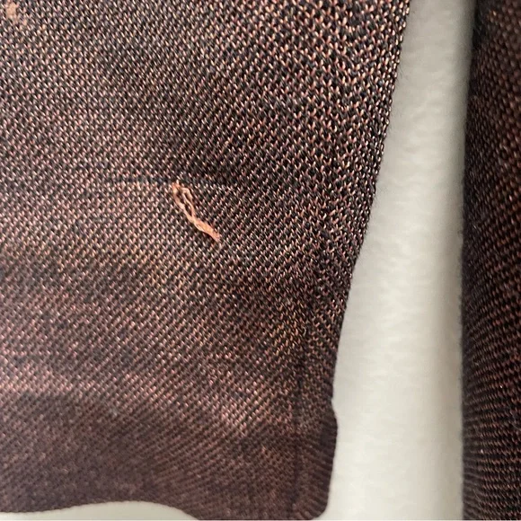 St. John mock neck sweater safari elephant print knit size medium - Picture 8 of 8